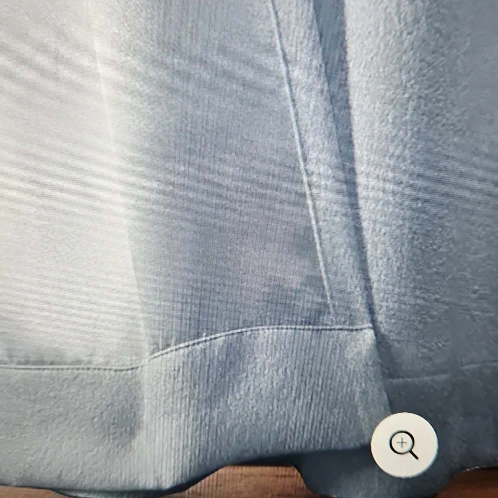 Sophisticated Sky Blue Drapes